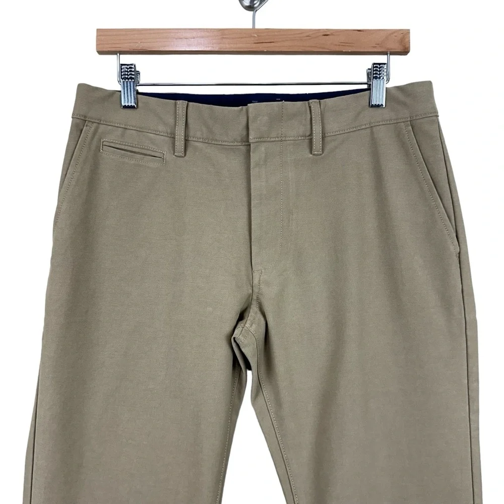 NWT J. Crew 484 Slim Fit Midweight Tech Pants Dark Driftwood Sz 31 x 30